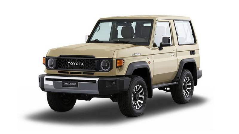 Укороченный Toyota Land Cruiser 70 тоже обновили