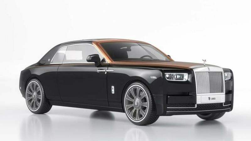 Для нового Rolls-Royce Phantom создали укороченную двухдверную версию