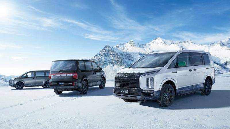 Mitsubishi Delica получила «зимнюю» спецверсию Chamonix