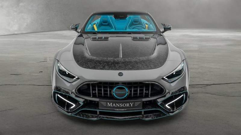 Оцените Mercedes-AMG SL 63 в обработке Mansory