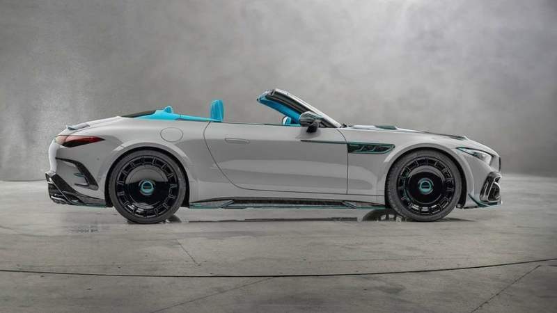 Оцените Mercedes-AMG SL 63 в обработке Mansory