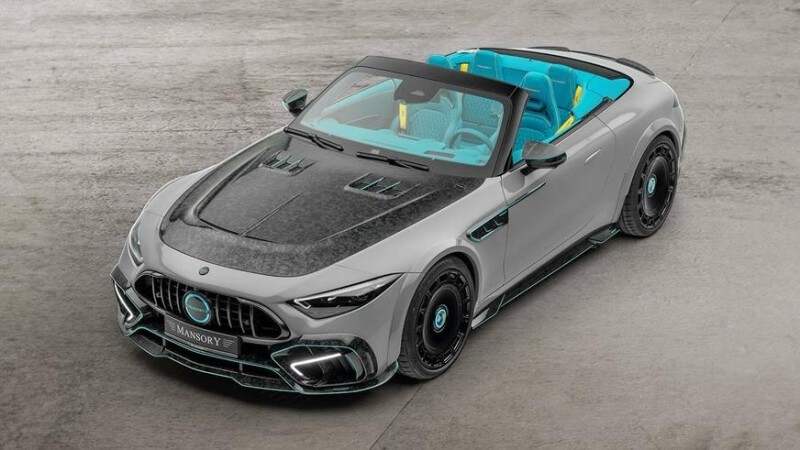 Оцените Mercedes-AMG SL 63 в обработке Mansory