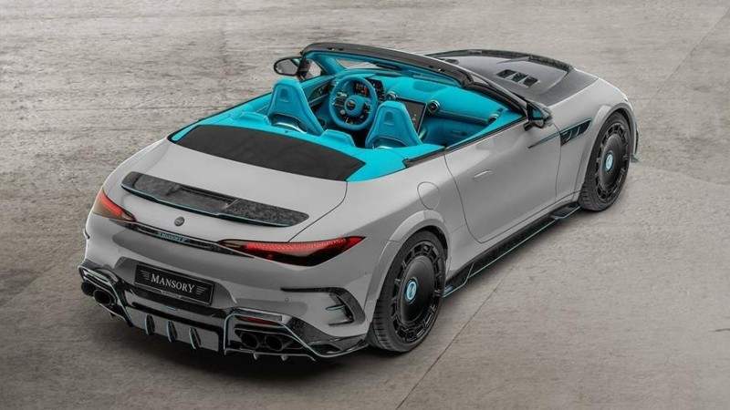 Оцените Mercedes-AMG SL 63 в обработке Mansory