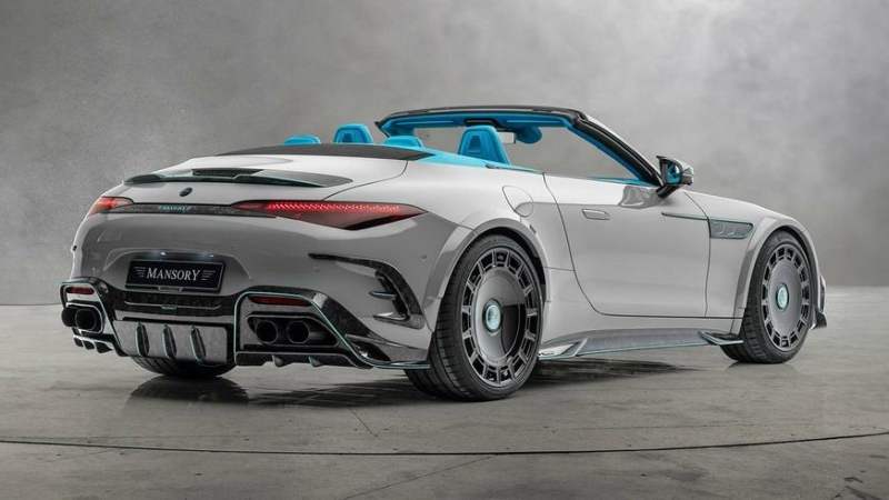 Оцените Mercedes-AMG SL 63 в обработке Mansory