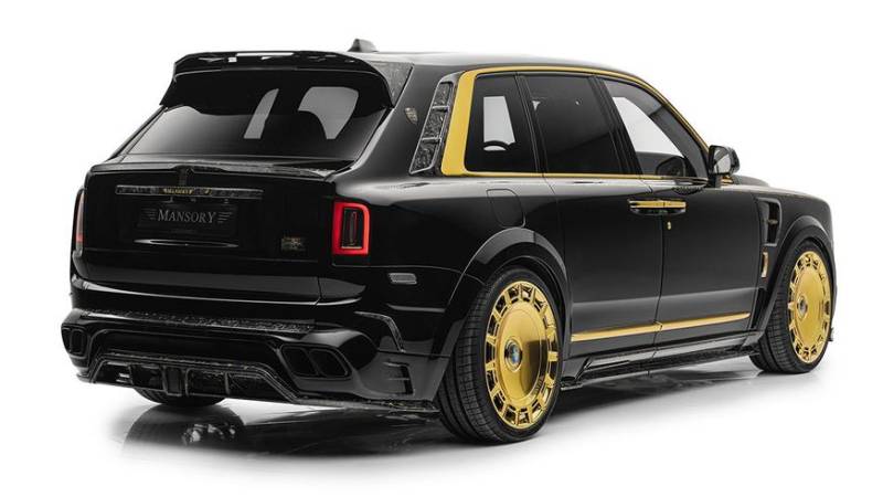 Mansory озолотила Rolls-Royce Cullinan