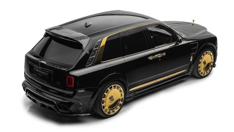 Mansory озолотила Rolls-Royce Cullinan