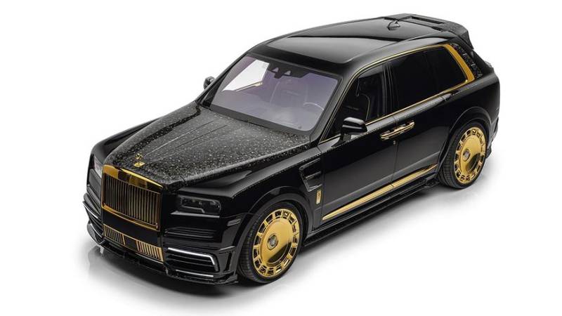 Mansory озолотила Rolls-Royce Cullinan