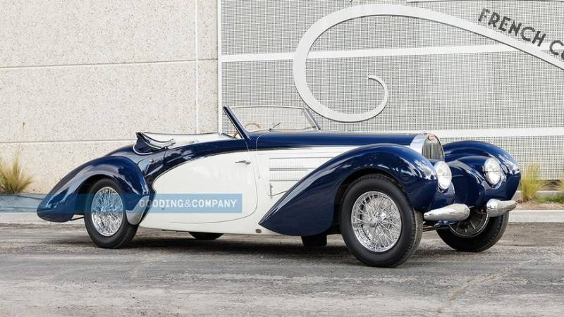 Редчайший довоенный Bugatti оценили в 3.5 миллиона долларов