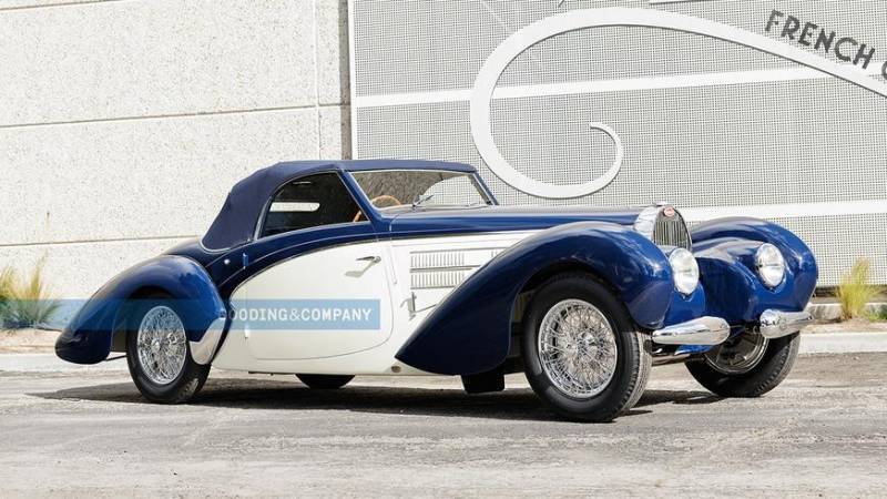 Редчайший довоенный Bugatti оценили в 3.5 миллиона долларов