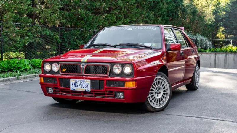 Редкая версия Lancia Delta Integrale Evo 2 обнаружена на торгах