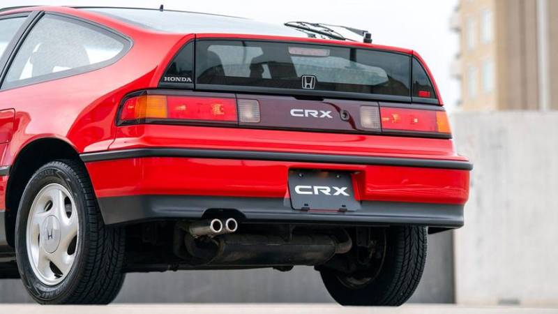 В США нашли и выставили на продажу Honda CRX c небольшим пробегом