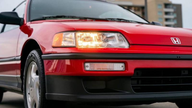 В США нашли и выставили на продажу Honda CRX c небольшим пробегом