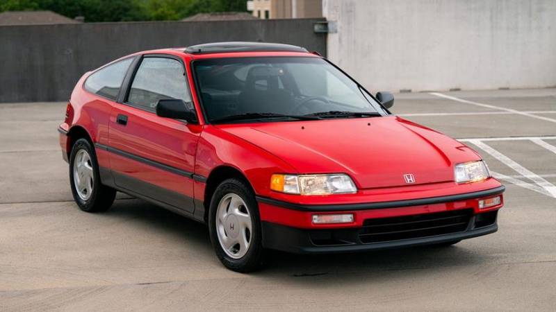 В США нашли и выставили на продажу Honda CRX c небольшим пробегом