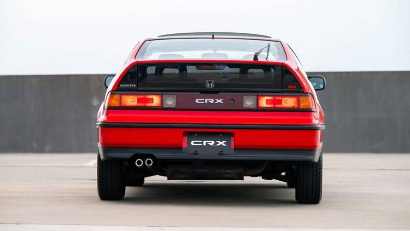 В США нашли и выставили на продажу Honda CRX c небольшим пробегом