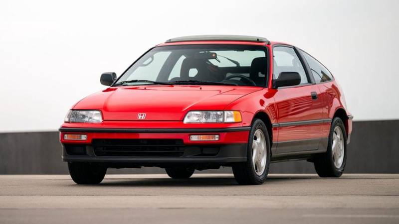 В США нашли и выставили на продажу Honda CRX c небольшим пробегом