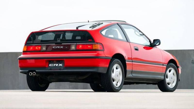 В США нашли и выставили на продажу Honda CRX c небольшим пробегом