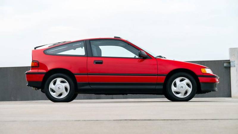 В США нашли и выставили на продажу Honda CRX c небольшим пробегом