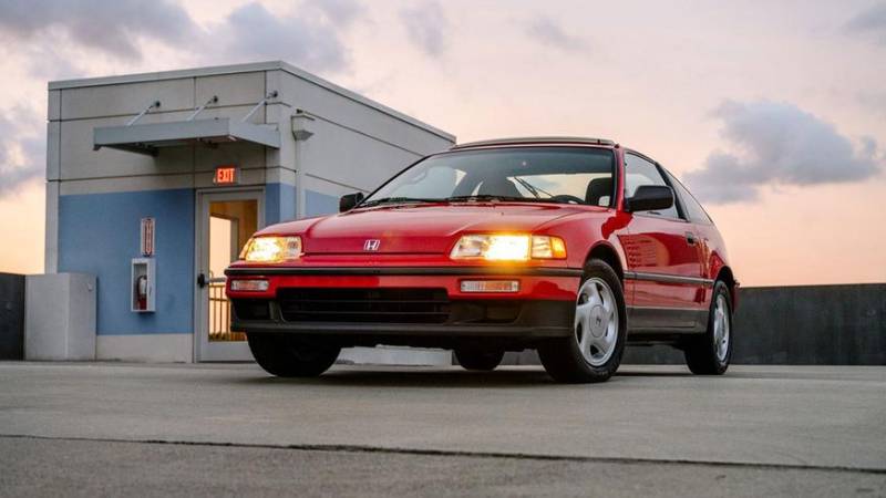 В США нашли и выставили на продажу Honda CRX c небольшим пробегом