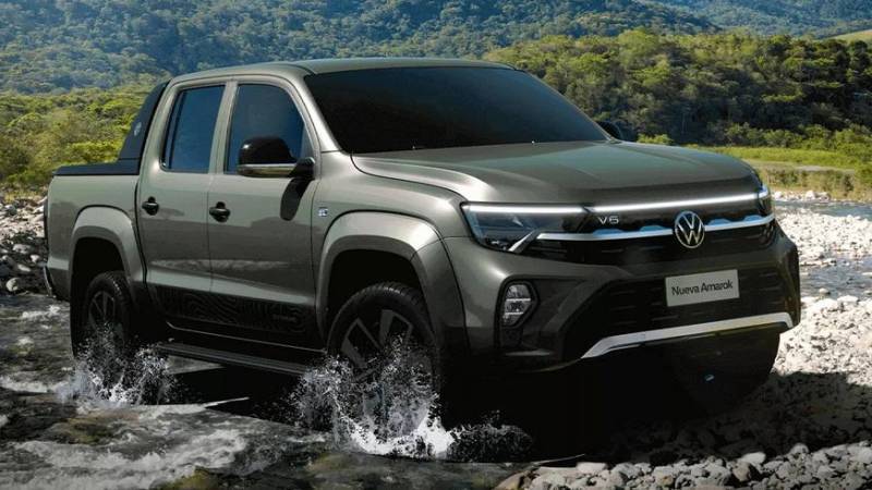 Volkswagen обновил пикап Amarok первого поколения