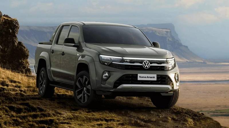 Volkswagen обновил пикап Amarok первого поколения