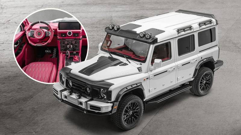 Ателье Mansory впервые доработало внедорожник Ineos Grenadier