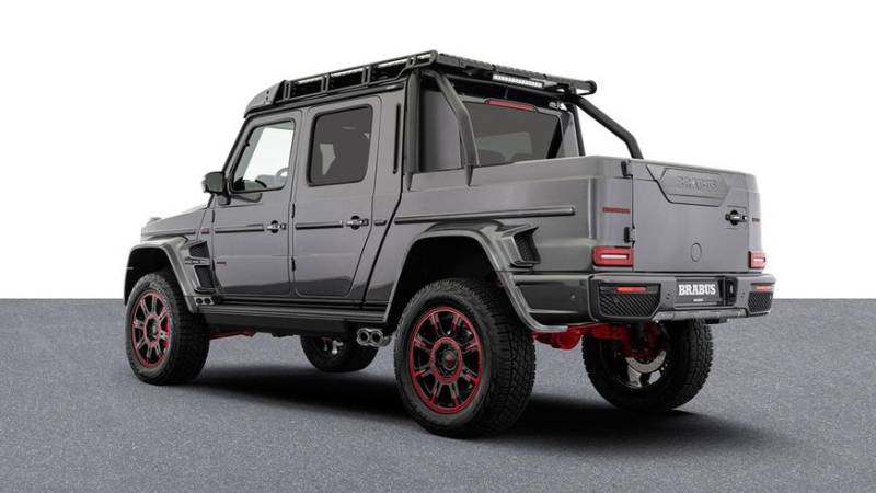 Brabus выставил на продажу 900-сильный пикап на базе «Гелендвагена»