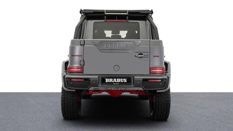 Brabus выставил на продажу 900-сильный пикап на базе «Гелендвагена»