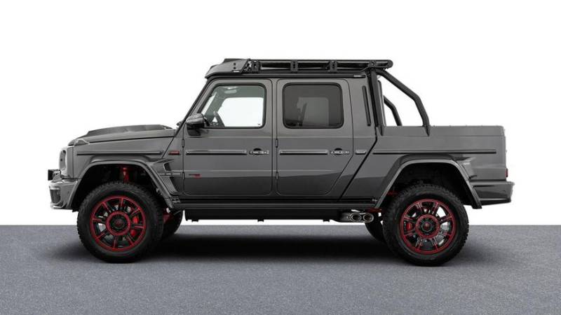 Brabus выставил на продажу 900-сильный пикап на базе «Гелендвагена»