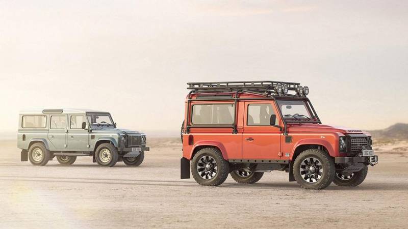 Land Rover снова взялся за старые Defender