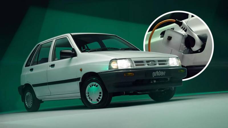 Бюджетный хетч Kia из 1990-х стал электрокаром с механикой