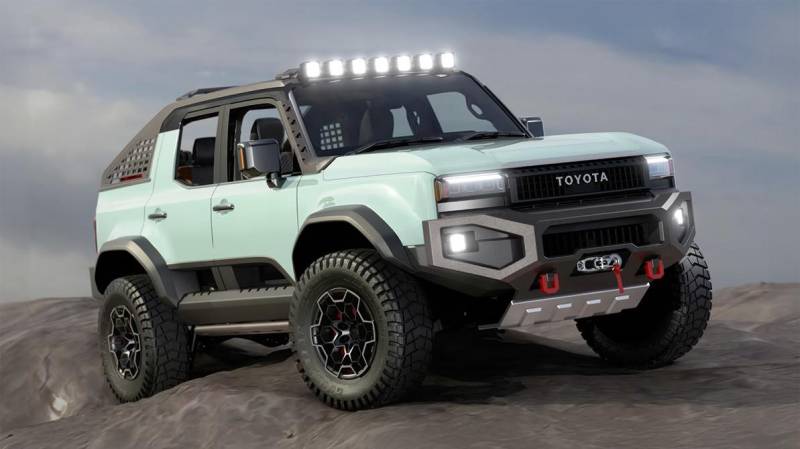 Land Cruiser 250 лишили крыши ради SEMA