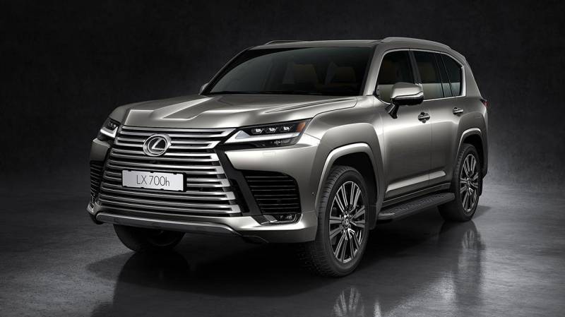 Lexus LX впервые стал гибридом