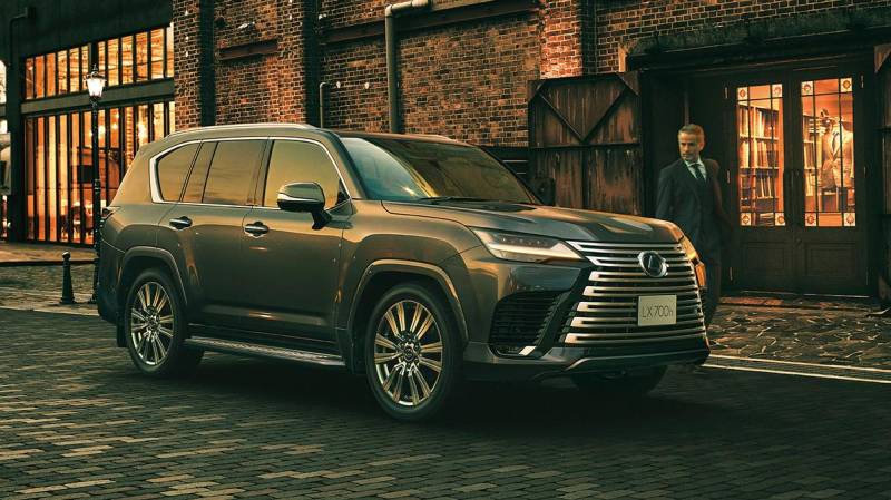 Lexus LX впервые стал гибридом