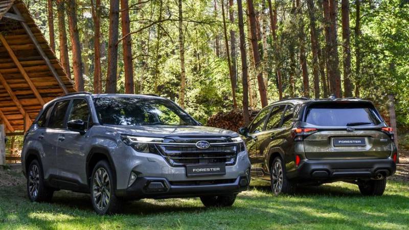 Новый Subaru Forester стал гибридом для Европы