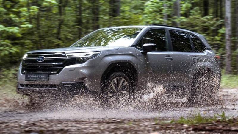 Новый Subaru Forester стал гибридом для Европы