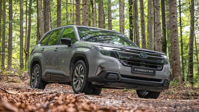 Новый Subaru Forester стал гибридом для Европы