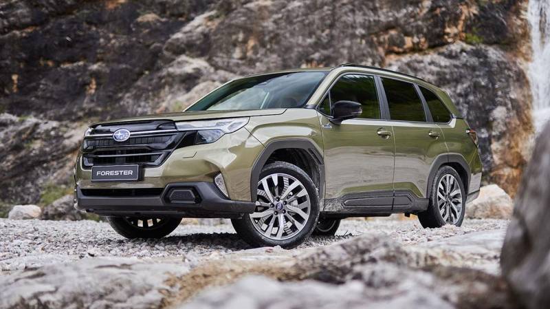 Новый Subaru Forester стал гибридом для Европы