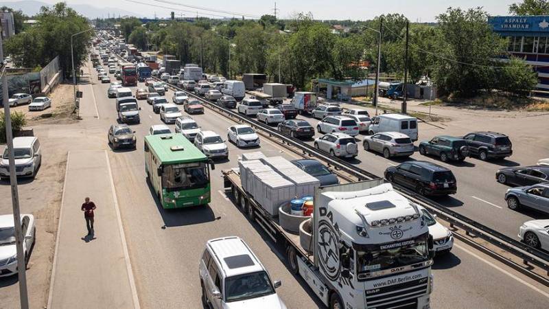 По БАКАД в объезд Алматы стало ездить вдвое больше авто