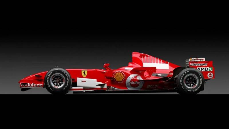 С молотка уйдёт последний болид Ferrari Михаэля Шумахера