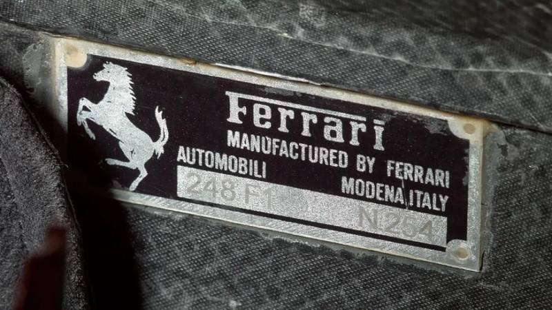 С молотка уйдёт последний болид Ferrari Михаэля Шумахера