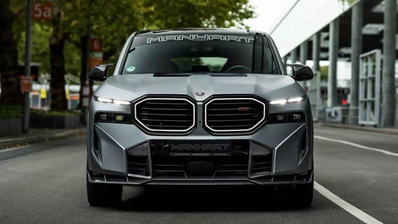 Суперкроссовер BMW XM стал ещё мощнее благодаря Manhart