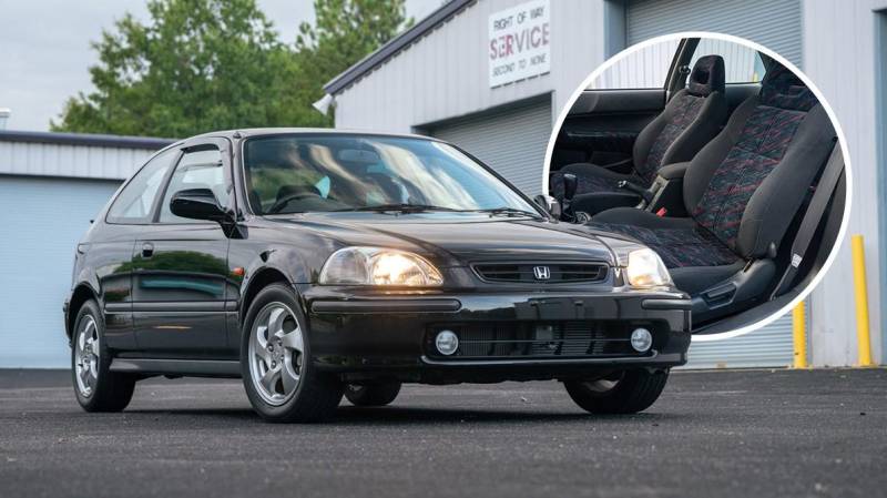 В США нашли новый Honda Civic SiR 1996 года выпуска