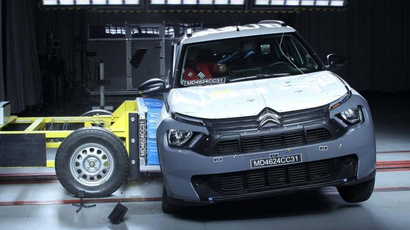 Citroen C3 Aircross провалил краш-тест в Бразилии