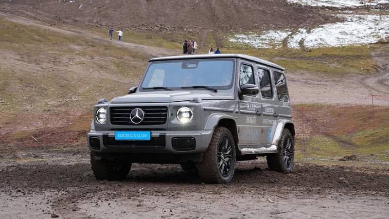 Электрический Gelandewagen официально прибыл в Казахстан