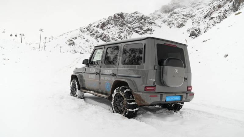 Электрический Gelandewagen официально прибыл в Казахстан