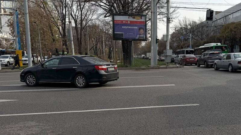 Полицейские ловушки на Абая и Назарбаева в Алматы