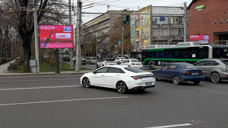 Полицейские ловушки на Абая и Назарбаева в Алматы