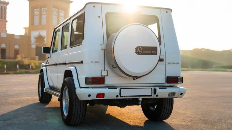 С молотка пустят редчайший G-Class – это G63 с V12