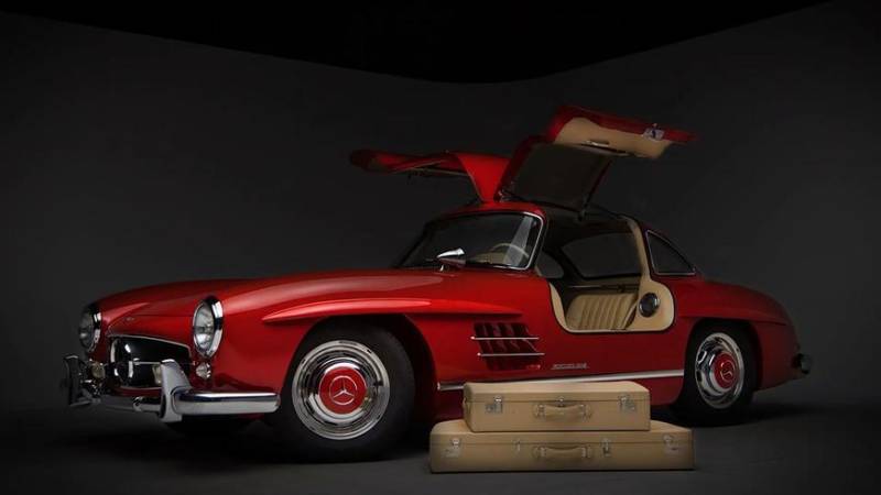 С молотка уйдёт последнее в истории «крыло чайки» — Mercedes-Benz 300 SL