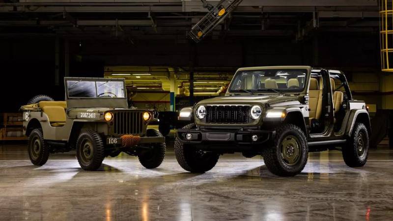 Спецверсию Jeep Wrangler посвятили оригинальному Willys